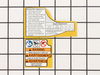 Labels – Part Number: 30873