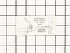 Decal, HF 32 Instruction – Part Number: 62572