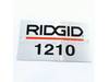 Name Plate – Part Number: 69387