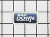 Idle Down Label – Part Number: 940639008