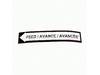 Infeed Label – Part Number: JE1A5309