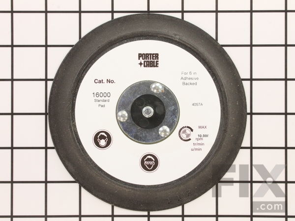 10106364-1-M-Porter Cable-16000-Adhesive Back Sander Pad
