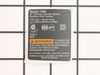 Spec-Label – Part Number: A25830