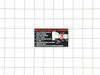 Fine Adjustment Label – Part Number: 10-20-7900