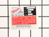 Service Nameplate Kit – Part Number: 12-20-0211