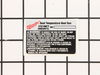 Service Name Plate Kit – Part Number: 12-20-1040