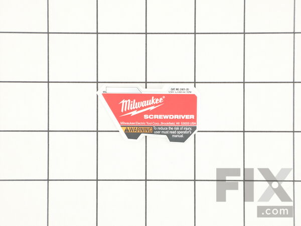 10127210-1-M-Milwaukee-34-60-5321-Back Press Ring