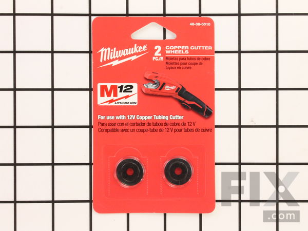 10133905-1-M-Milwaukee-48-38-0010-Copper Cutter Wheel 2 Pak