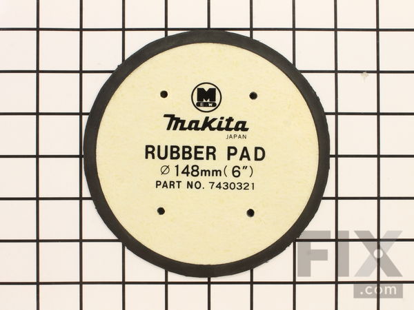 10154099-1-M-Makita-743032-1-Pad, Replacement Round 6"