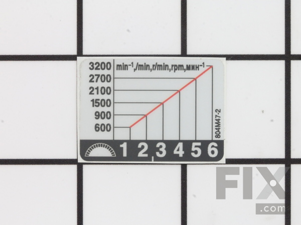 10154371-1-M-Makita-804M47-2-Indication Label