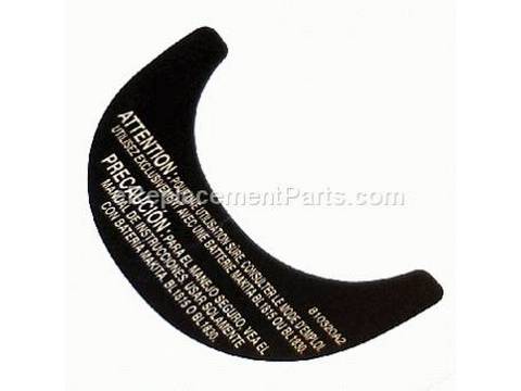 10154424-1-M-Makita-810320-2-Caution Label, BML 185W