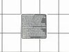 Caution Label – Part Number: 810452-5