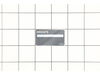 Serial No. Label – Part Number: 814987-8