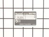 Name Plate 9557PB – Part Number: 861315-8
