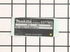 5377MG Name Plate – Part Number: 862845-2