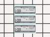 Ga4530 Name Plate – Part Number: 866050-3