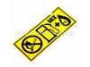 Label – Part Number: 980-114-999