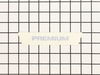 Label – Part Number: 16D585