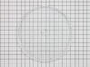1016243-2-S-GE-WB49X10176        -Glass Turntable Tray
