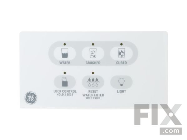 1016638-1-M-GE-WR55X10518        -Dispenser Control Board with Touchpad - White
