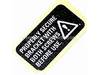 Caution Label – Part Number: 151976-00