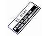 Label – Part Number: 285801-78