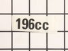 Label – Part Number: 285816-43