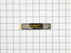 Label,Instr. – Part Number: 382589-00