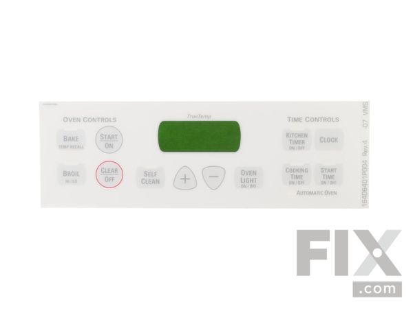 1017040-1-M-GE-WB27T10677        -FACEPLATE GRAPHICS