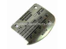Scale Plate – Part Number: 5140011-59
