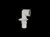 1017683-2-S-GE-WH01X10266        -Drain Hose Coupling