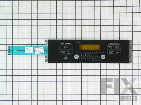 1017686-1-M-GE-WB27T10760        -Control Board Overlay