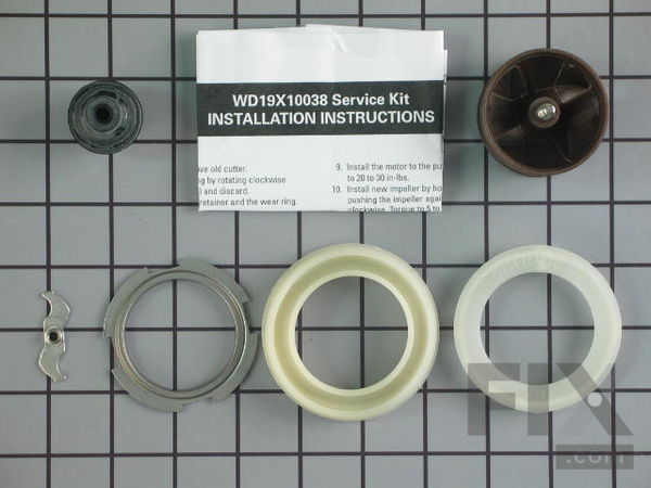 1017766-1-M-GE-WD19X10038        -Circulation Pump Impeller Kit