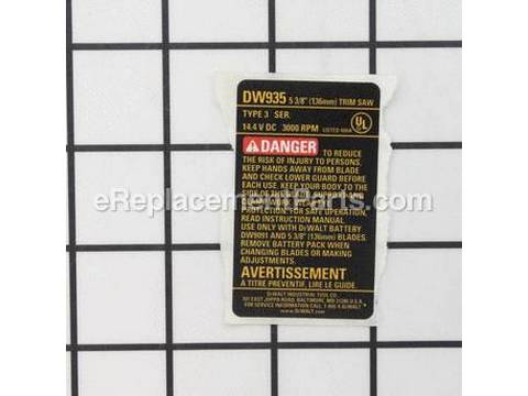 10181338-1-M-DeWALT-610500-00-Nameplate