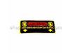 Warning Label – Part Number: 615504-00
