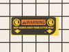 Warning Label – Part Number: 615699-00