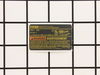 Nameplate – Part Number: 615864-00