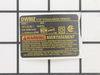 Nameplate – Part Number: 616646-00