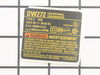 Name Plate – Part Number: 616788-00