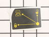 Bevel Label – Part Number: 618278-00