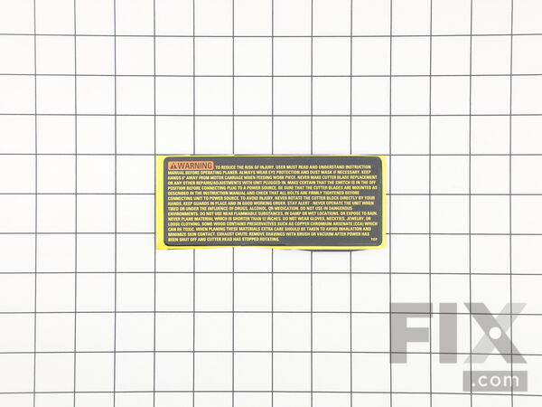 10182069-1-M-DeWALT-618560-00-Warning Label
