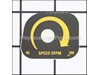 Label,Speed – Part Number: 622607-00