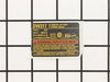 Name Plate – Part Number: 625376-00