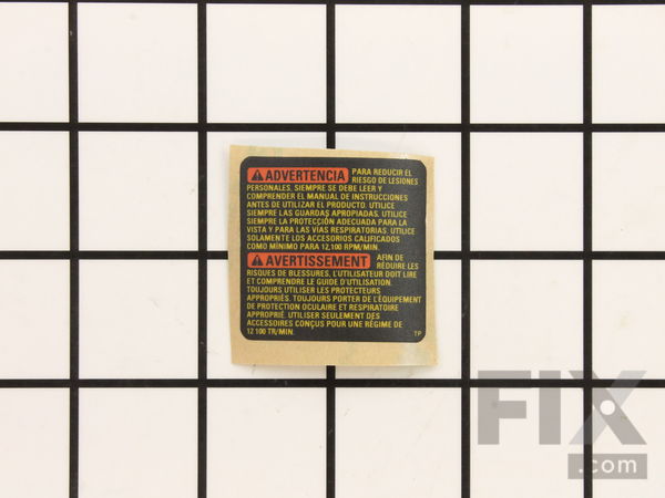 10182630-1-M-DeWALT-626891-00-Warning Label