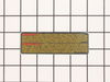 Warning Label – Part Number: 641178-00