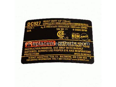 10183566-1-M-DeWALT-647561-00-Nameplate
