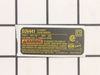 Nameplate – Part Number: 649794-00