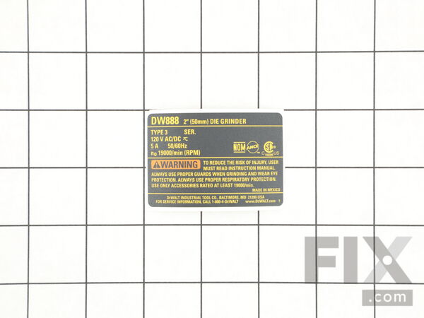 10183753-1-M-DeWALT-651231-00-Name Plate