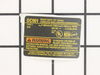 Nameplate – Part Number: 652145-00