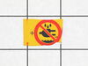 Warning Label – Part Number: A28556